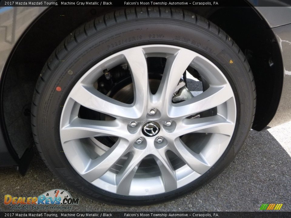 2017 Mazda Mazda6 Touring Machine Gray Metallic / Black Photo #7