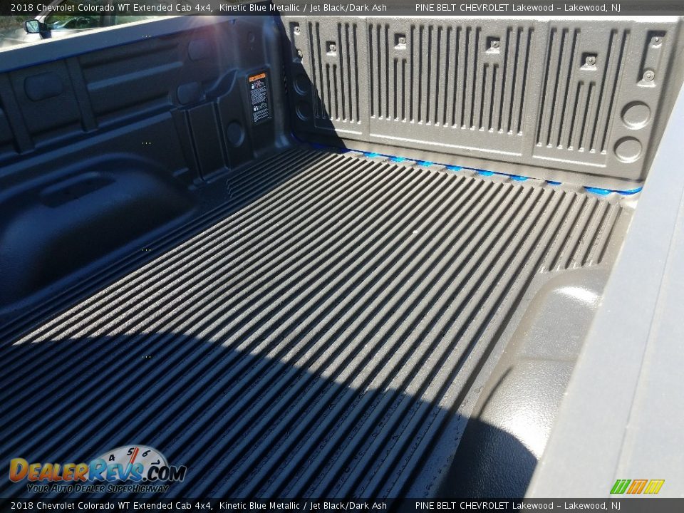 2018 Chevrolet Colorado WT Extended Cab 4x4 Kinetic Blue Metallic / Jet Black/Dark Ash Photo #6