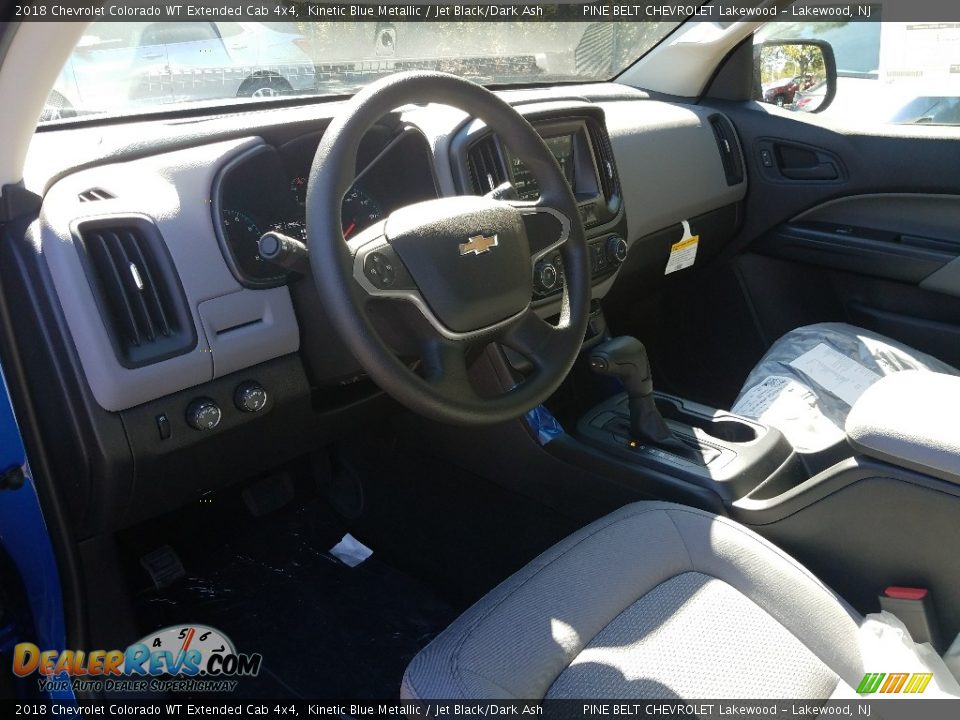 2018 Chevrolet Colorado WT Extended Cab 4x4 Kinetic Blue Metallic / Jet Black/Dark Ash Photo #7
