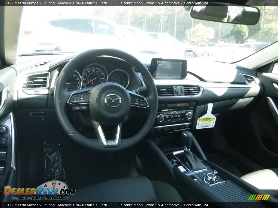 2017 Mazda Mazda6 Touring Machine Gray Metallic / Black Photo #9