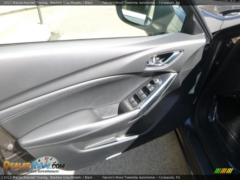 2017 Mazda Mazda6 Touring Machine Gray Metallic / Black Photo #11