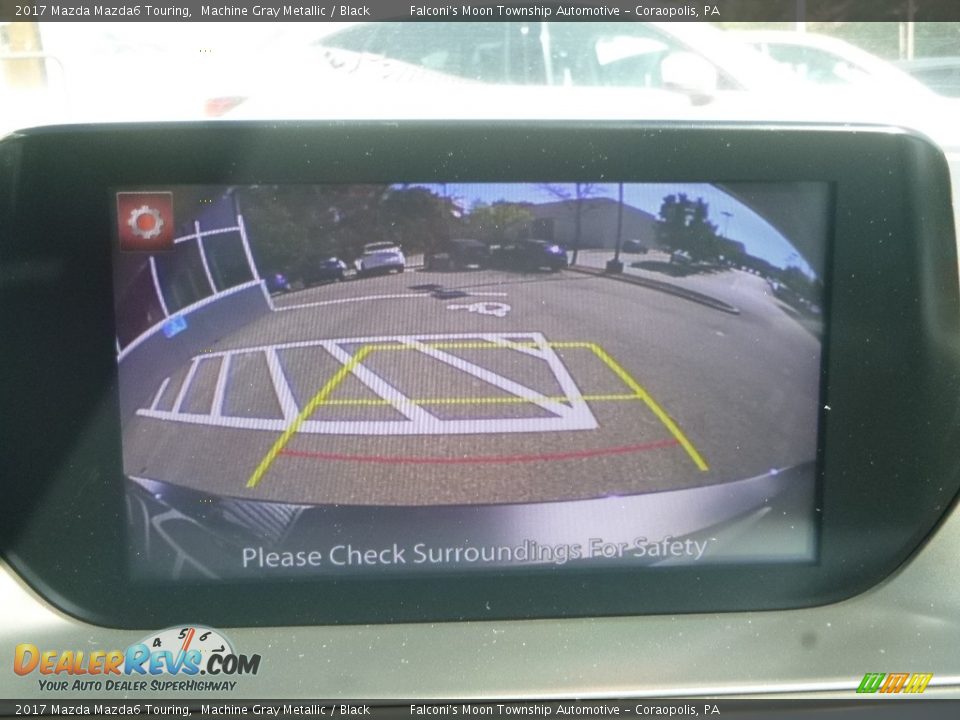 2017 Mazda Mazda6 Touring Machine Gray Metallic / Black Photo #15