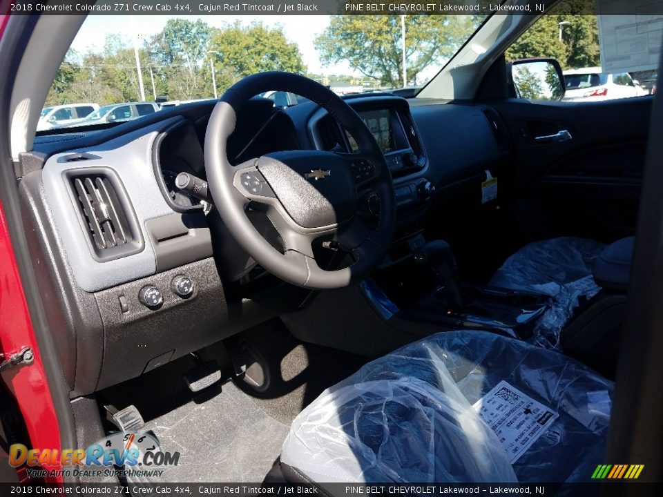 2018 Chevrolet Colorado Z71 Crew Cab 4x4 Cajun Red Tintcoat / Jet Black Photo #7
