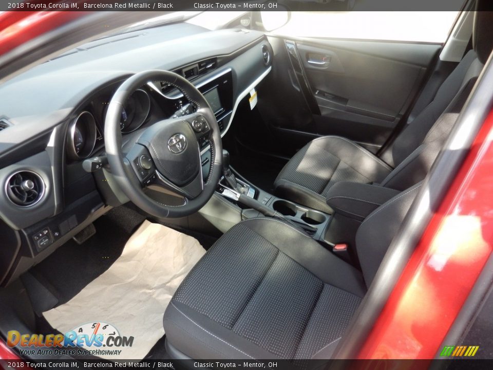 Black Interior - 2018 Toyota Corolla iM  Photo #3