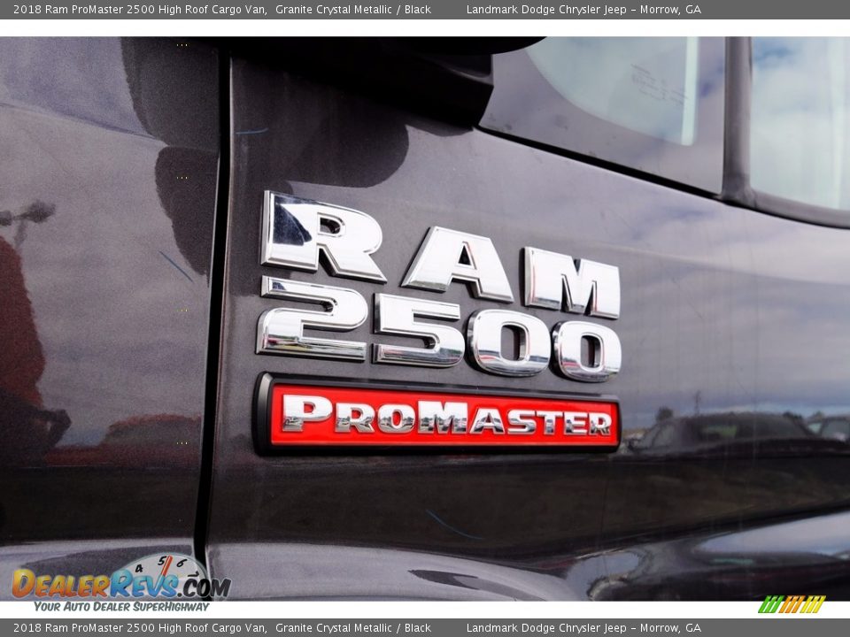 2018 Ram ProMaster 2500 High Roof Cargo Van Granite Crystal Metallic / Black Photo #6