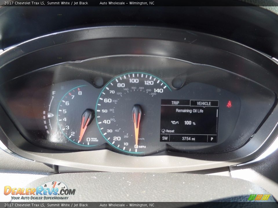 2017 Chevrolet Trax LS Summit White / Jet Black Photo #16