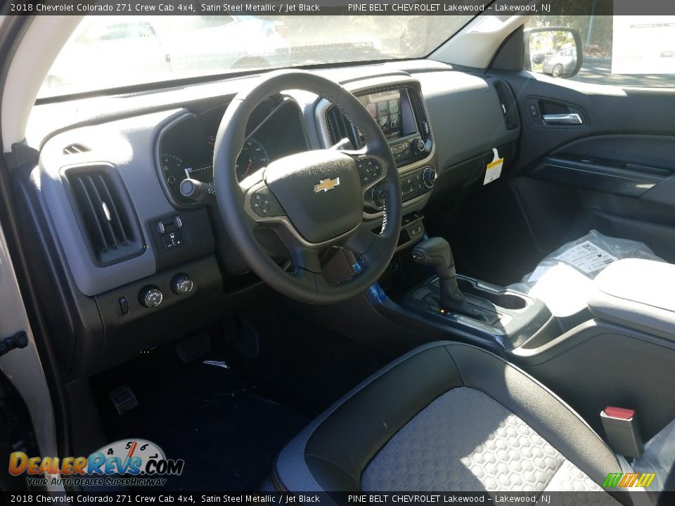 2018 Chevrolet Colorado Z71 Crew Cab 4x4 Satin Steel Metallic / Jet Black Photo #7