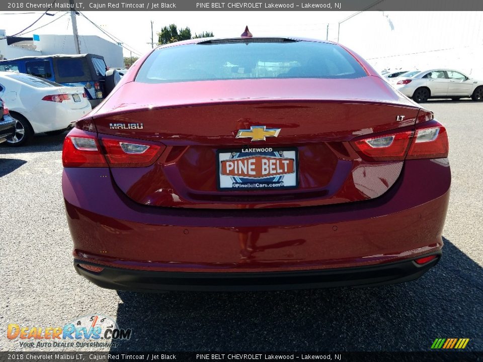 2018 Chevrolet Malibu LT Cajun Red Tintcoat / Jet Black Photo #5
