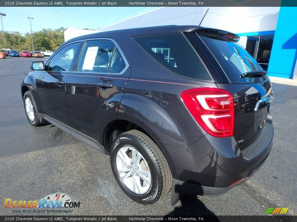2016 Chevrolet Equinox LS AWD Tungsten Metallic / Jet Black Photo #4