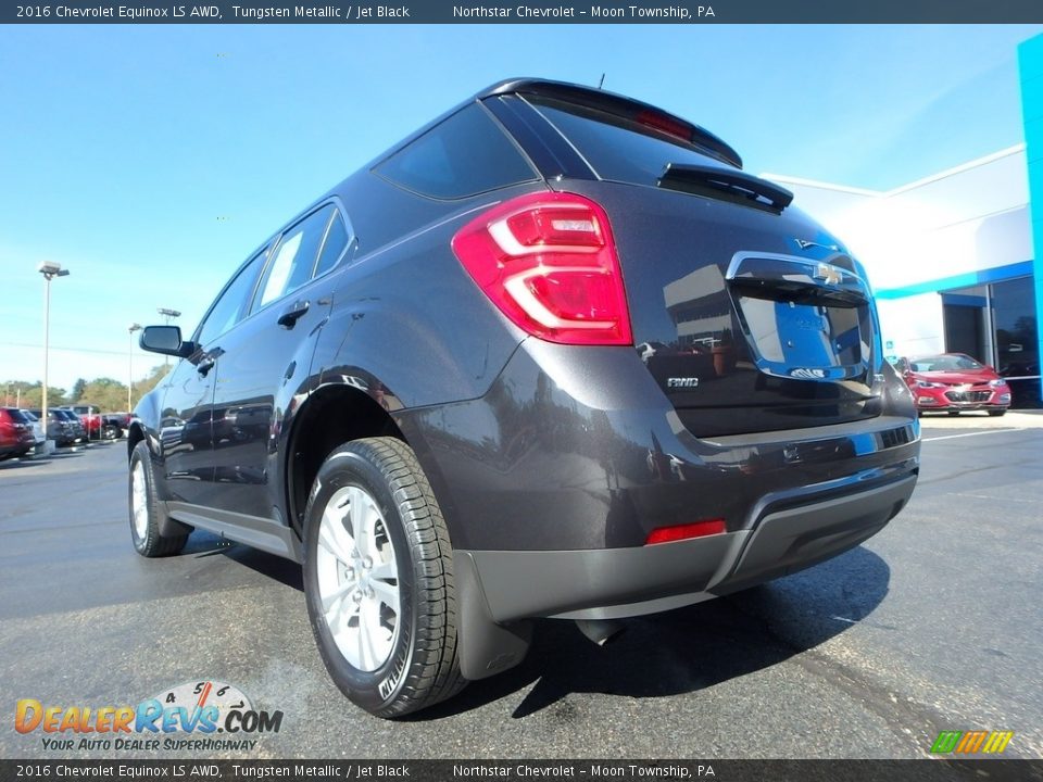 2016 Chevrolet Equinox LS AWD Tungsten Metallic / Jet Black Photo #5