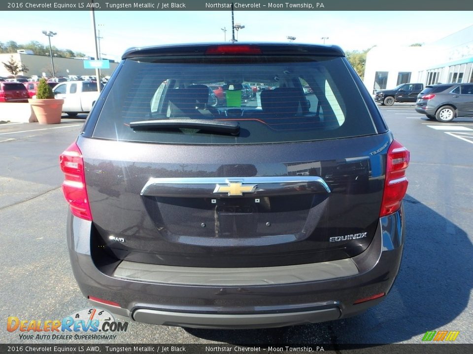 2016 Chevrolet Equinox LS AWD Tungsten Metallic / Jet Black Photo #6