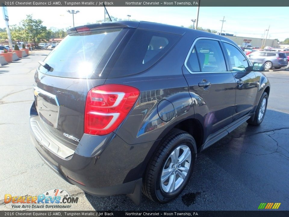 2016 Chevrolet Equinox LS AWD Tungsten Metallic / Jet Black Photo #8
