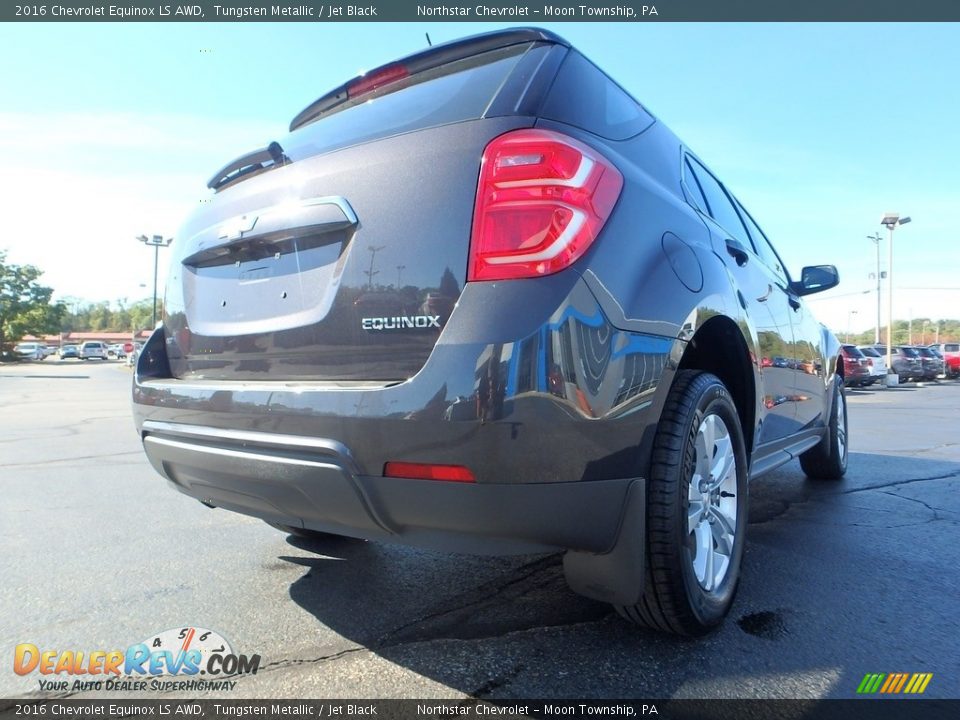 2016 Chevrolet Equinox LS AWD Tungsten Metallic / Jet Black Photo #9