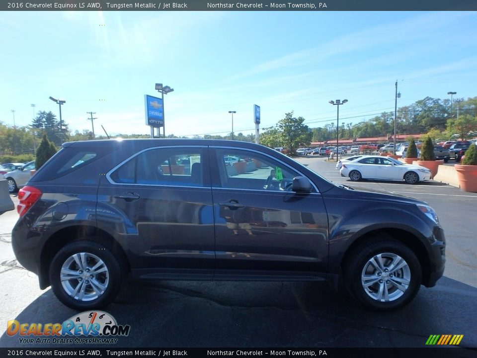 2016 Chevrolet Equinox LS AWD Tungsten Metallic / Jet Black Photo #10