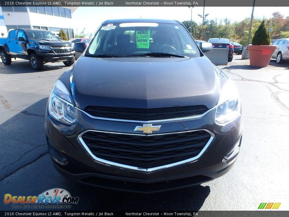 2016 Chevrolet Equinox LS AWD Tungsten Metallic / Jet Black Photo #13
