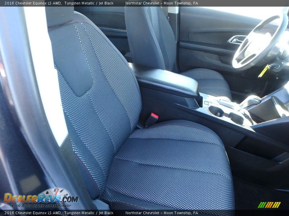 2016 Chevrolet Equinox LS AWD Tungsten Metallic / Jet Black Photo #15