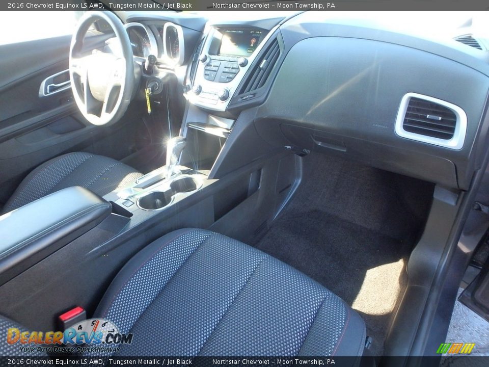 2016 Chevrolet Equinox LS AWD Tungsten Metallic / Jet Black Photo #16