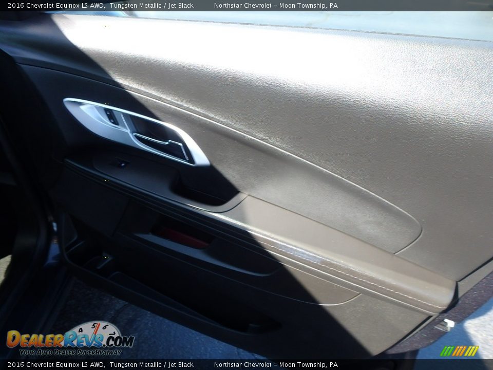 2016 Chevrolet Equinox LS AWD Tungsten Metallic / Jet Black Photo #17