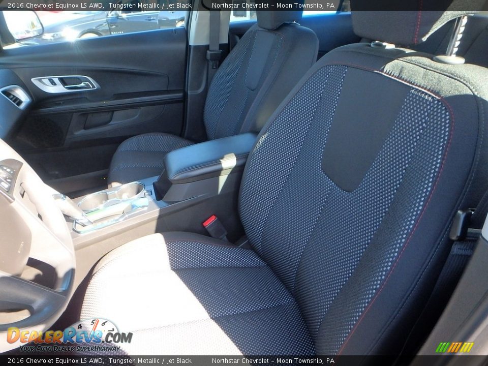 2016 Chevrolet Equinox LS AWD Tungsten Metallic / Jet Black Photo #20