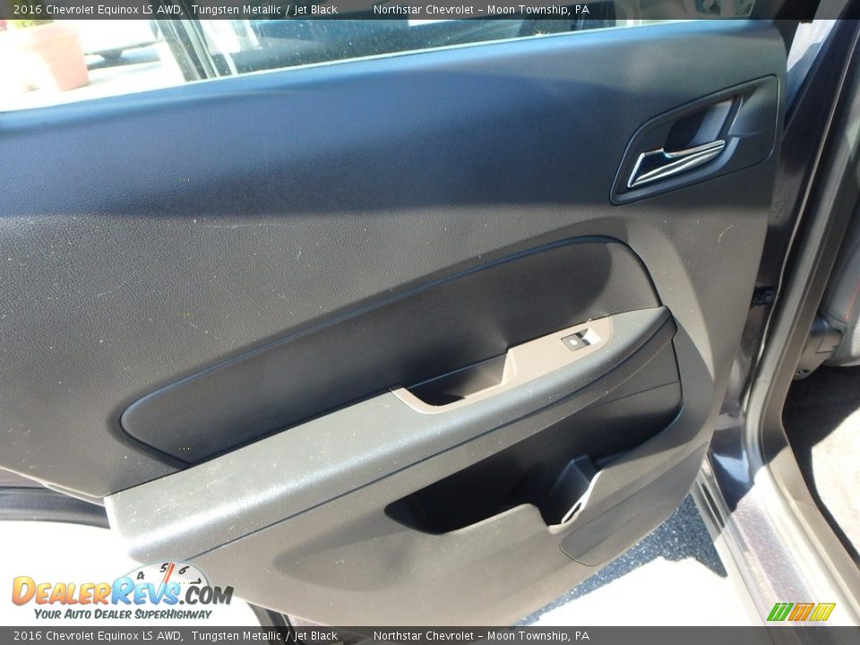 2016 Chevrolet Equinox LS AWD Tungsten Metallic / Jet Black Photo #23