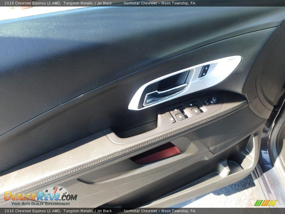 2016 Chevrolet Equinox LS AWD Tungsten Metallic / Jet Black Photo #24