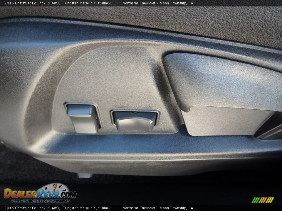2016 Chevrolet Equinox LS AWD Tungsten Metallic / Jet Black Photo #25