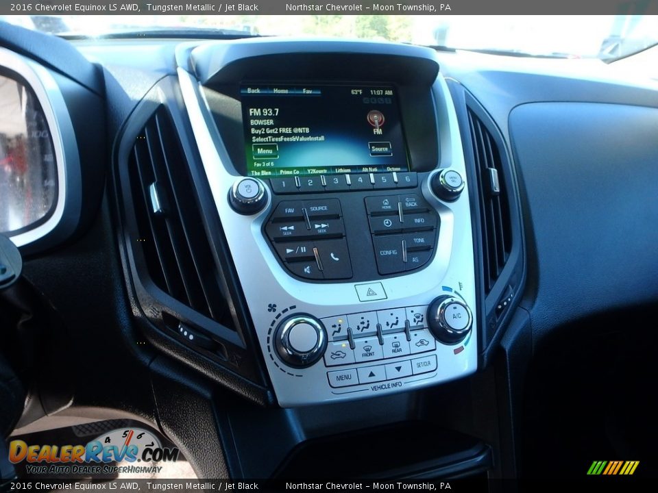 2016 Chevrolet Equinox LS AWD Tungsten Metallic / Jet Black Photo #27