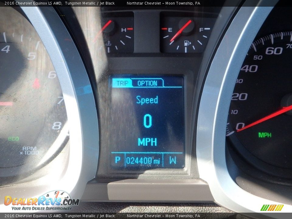 2016 Chevrolet Equinox LS AWD Tungsten Metallic / Jet Black Photo #29
