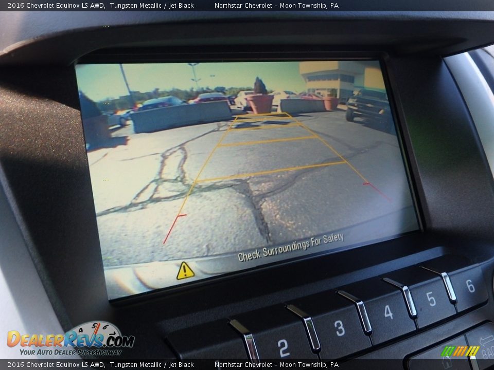 2016 Chevrolet Equinox LS AWD Tungsten Metallic / Jet Black Photo #30