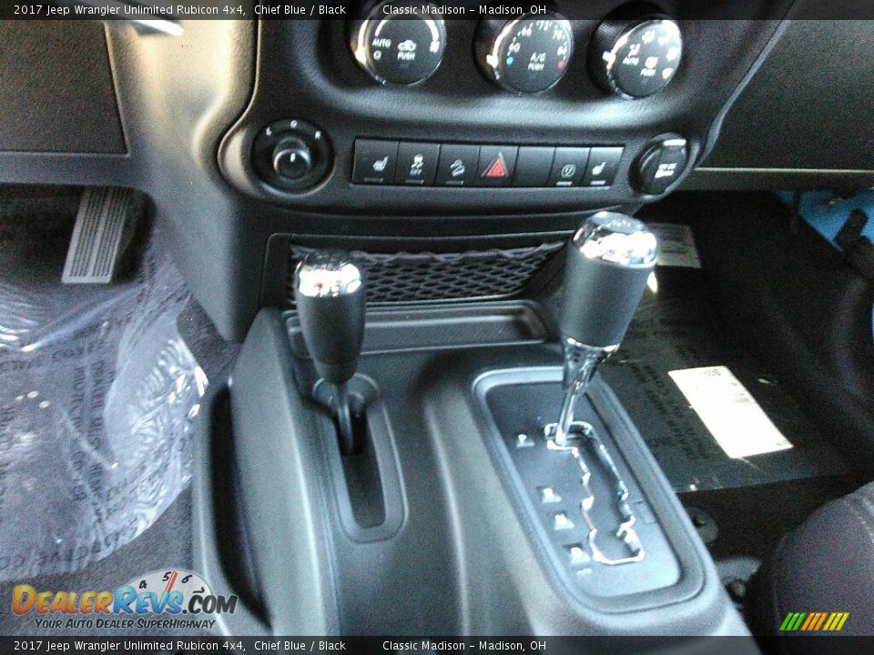 2017 Jeep Wrangler Unlimited Rubicon 4x4 Chief Blue / Black Photo #7