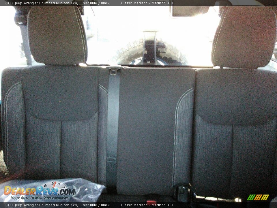 2017 Jeep Wrangler Unlimited Rubicon 4x4 Chief Blue / Black Photo #8