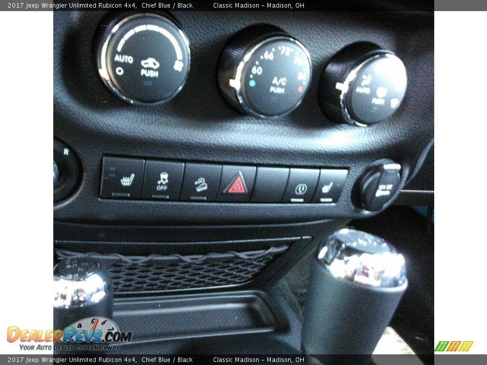 2017 Jeep Wrangler Unlimited Rubicon 4x4 Chief Blue / Black Photo #9