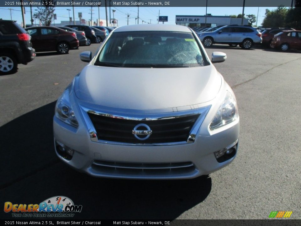 2015 Nissan Altima 2.5 SL Brilliant Silver / Charcoal Photo #3