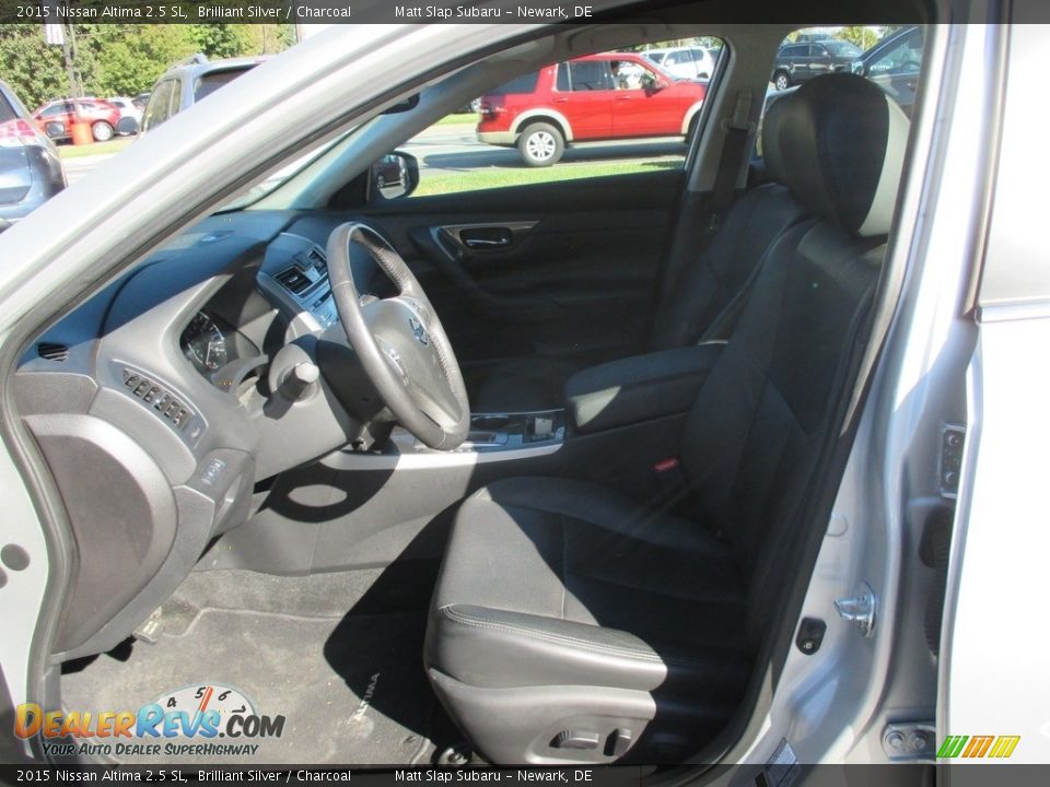 2015 Nissan Altima 2.5 SL Brilliant Silver / Charcoal Photo #13