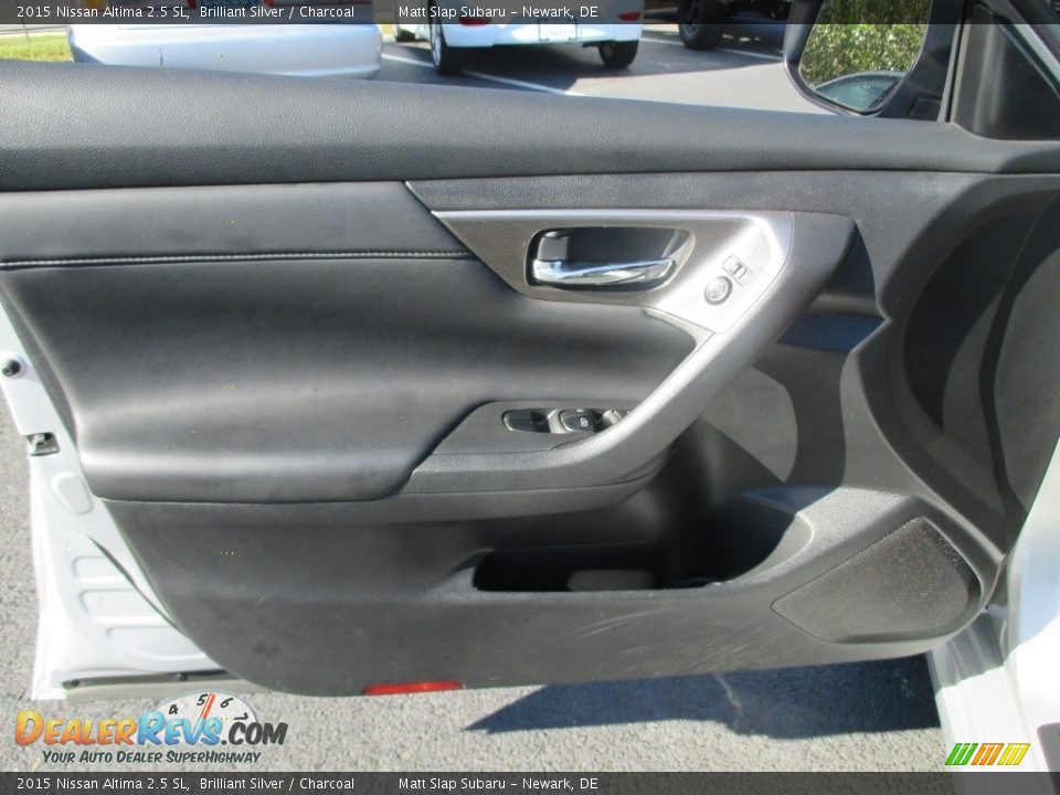 2015 Nissan Altima 2.5 SL Brilliant Silver / Charcoal Photo #14