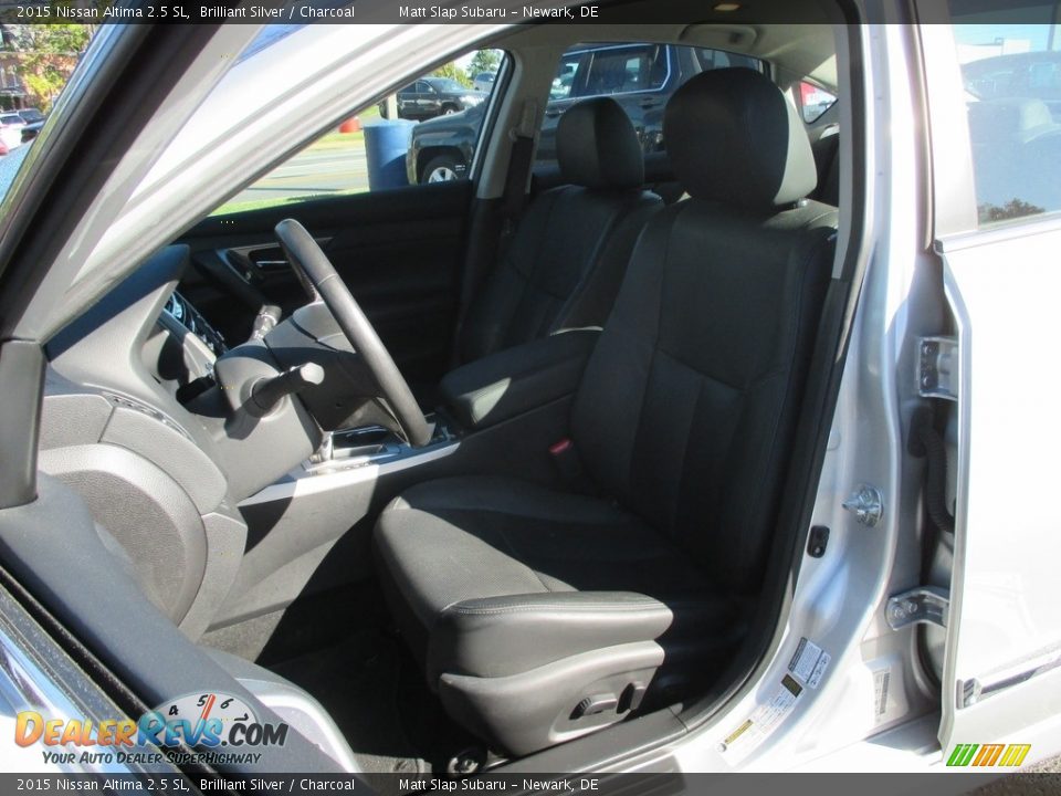 2015 Nissan Altima 2.5 SL Brilliant Silver / Charcoal Photo #16