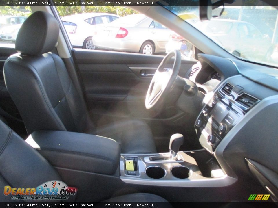 2015 Nissan Altima 2.5 SL Brilliant Silver / Charcoal Photo #17