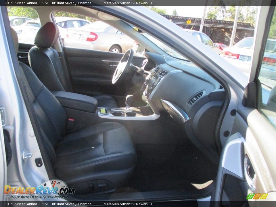 2015 Nissan Altima 2.5 SL Brilliant Silver / Charcoal Photo #18