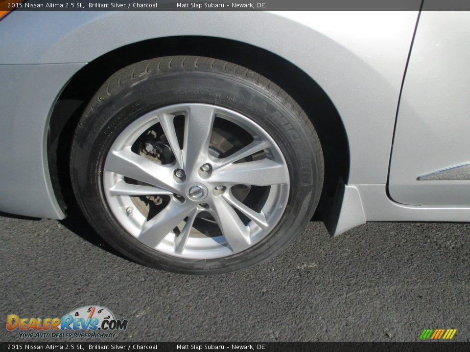 2015 Nissan Altima 2.5 SL Brilliant Silver / Charcoal Photo #22