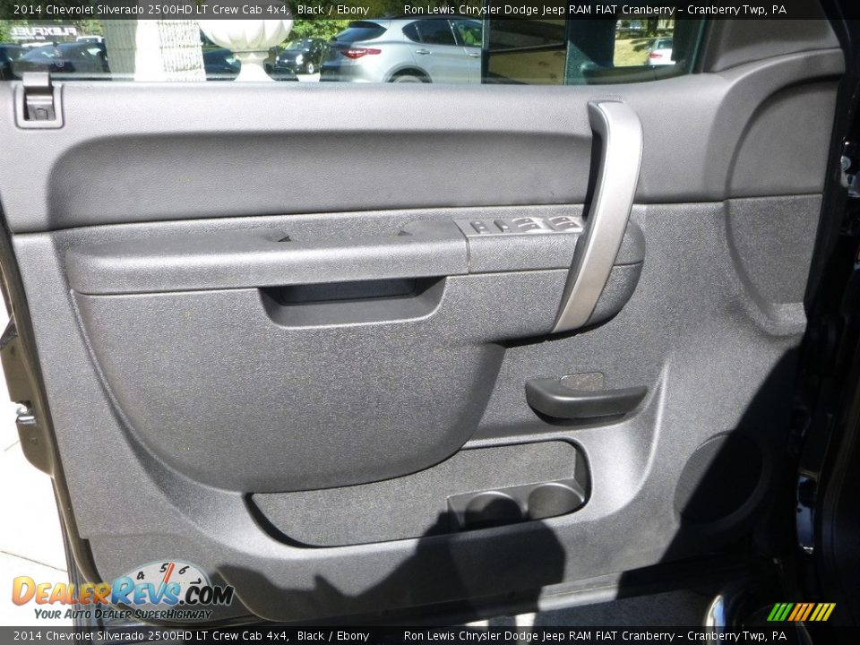 2014 Chevrolet Silverado 2500HD LT Crew Cab 4x4 Black / Ebony Photo #14