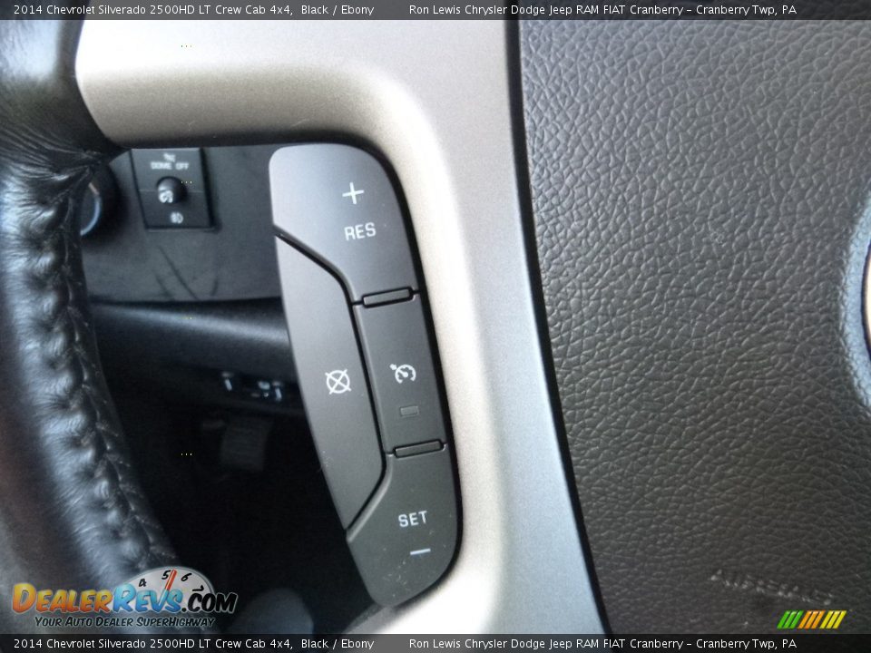 2014 Chevrolet Silverado 2500HD LT Crew Cab 4x4 Black / Ebony Photo #20