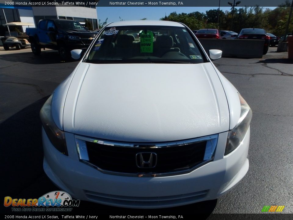 2008 Honda Accord LX Sedan Taffeta White / Ivory Photo #12