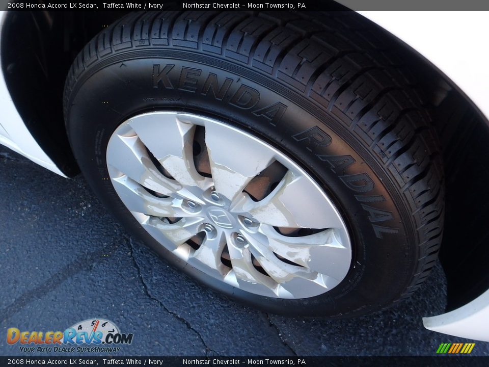 2008 Honda Accord LX Sedan Taffeta White / Ivory Photo #13