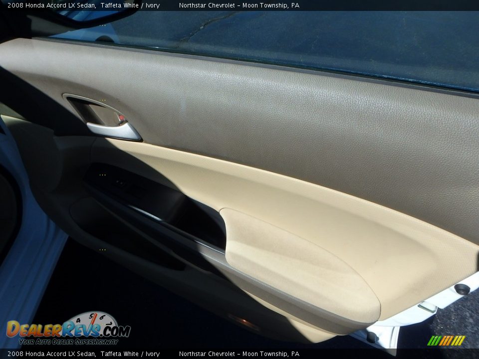 2008 Honda Accord LX Sedan Taffeta White / Ivory Photo #16