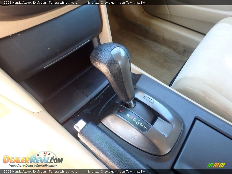 2008 Honda Accord LX Sedan Taffeta White / Ivory Photo #25