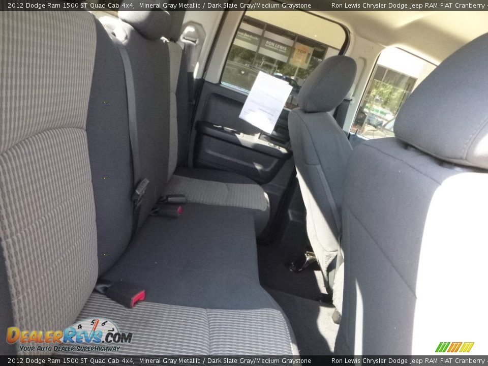2012 Dodge Ram 1500 ST Quad Cab 4x4 Mineral Gray Metallic / Dark Slate Gray/Medium Graystone Photo #10