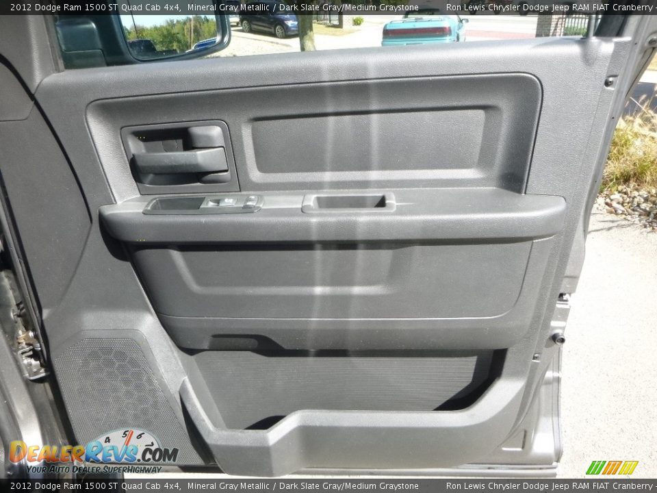 2012 Dodge Ram 1500 ST Quad Cab 4x4 Mineral Gray Metallic / Dark Slate Gray/Medium Graystone Photo #13
