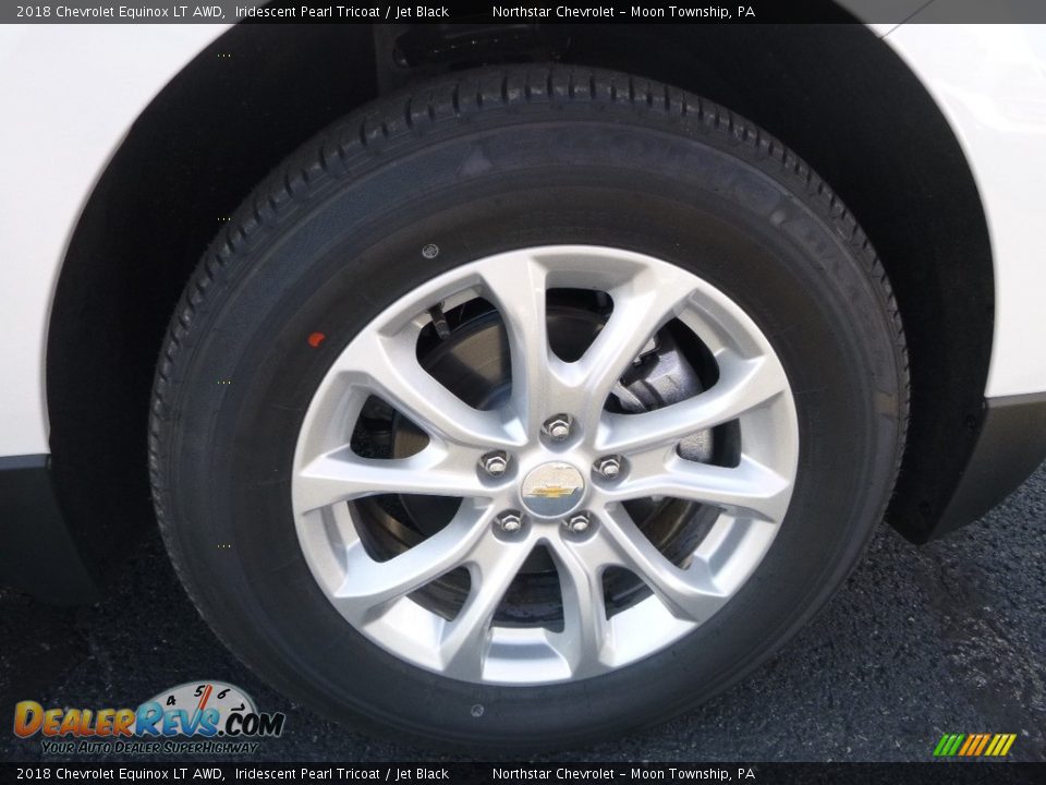 2018 Chevrolet Equinox LT AWD Iridescent Pearl Tricoat / Jet Black Photo #8