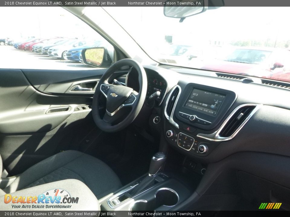 2018 Chevrolet Equinox LT AWD Satin Steel Metallic / Jet Black Photo #11