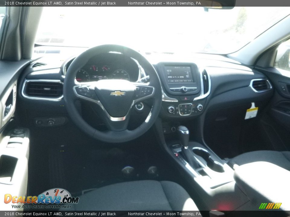 2018 Chevrolet Equinox LT AWD Satin Steel Metallic / Jet Black Photo #14